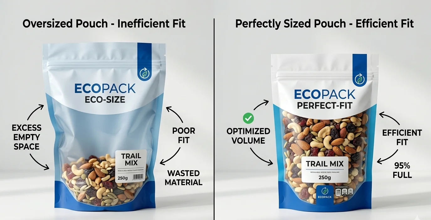 right size reduce waste clean planet