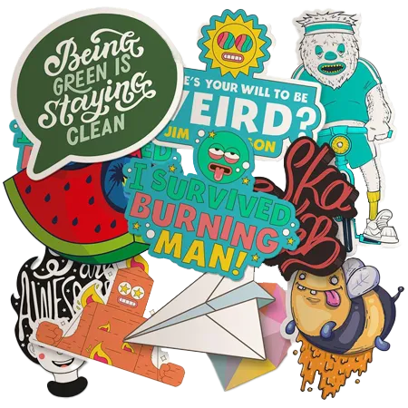 Paper Stickers View 2